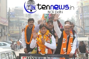 Goel files nomination from Model Town constituency, calls for change of regime in Delhi