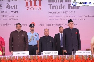 PRESIDENT OF INDIA INAUGURATED TRADE FAIR AT PRAGATI MAIDAN IN NEW DELHI