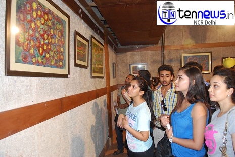 Exhibition of paintings at Marwah Studios in Noida