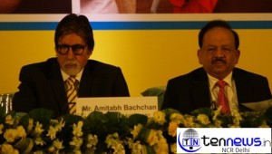 UNICEF celebrates a “Polio Free India” with Goodwill Ambassador Mr Amitabh Bachchan The event was also presided by the Hon’ble Minister of Health & Family Welfare, Dr. Harsh Vardhan, and UNICEF India Representative , Mr Louis Georges Arsenault. The evening paid tribute to the Vaccinators and Mobilizers who worked tirelessly in the diverse and remote parts of the country, ensuring that every child under age 5 was immunized.
