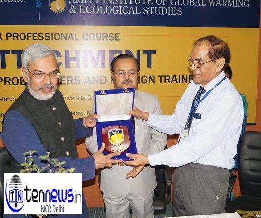 Dr Kartikeya V Sarabhai felicitated by Dr J C Kala