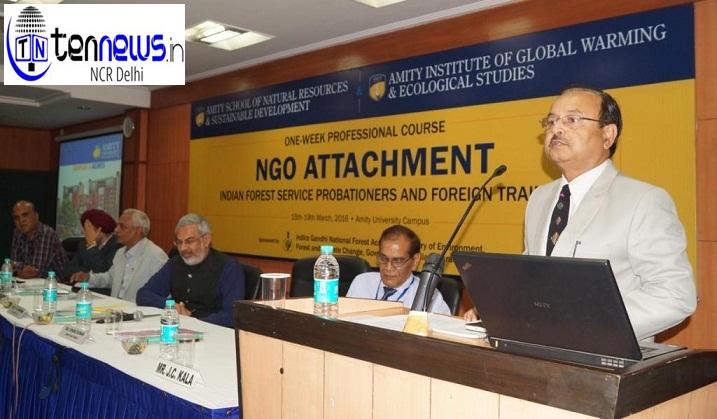 Dr Vinod Kumar addressing the gathering
