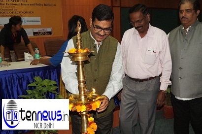 Lighting of the lamp by Dr Rajat Khaturia
