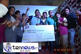 Winner with the MY FM Regional Business Head - Mr.Danny Thakur and MY FM RJ's_1200x800
