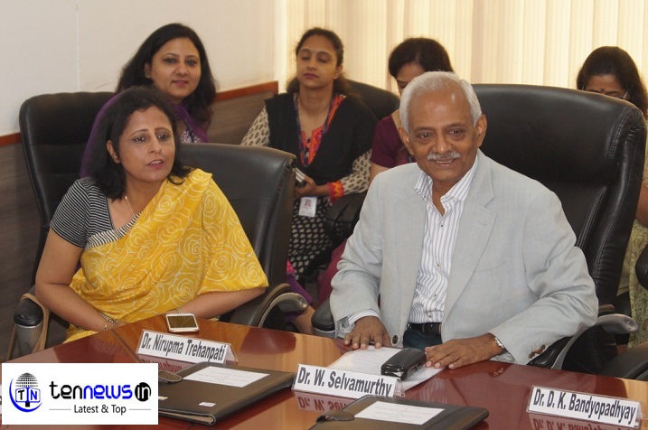 From L- R Dr Nirupama and Dr W Selvamurthy