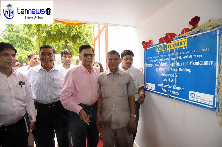sec-12 adarsh primary school ke udhgtan karte dnd ke raj bhargawa-2