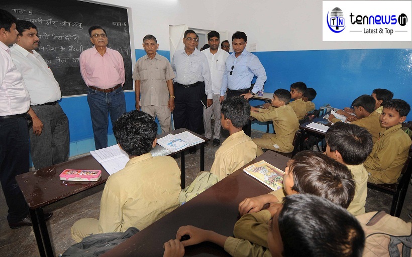 sec-12 adarsh primary school ke udhgtan karte dnd ke raj bhargawa-4