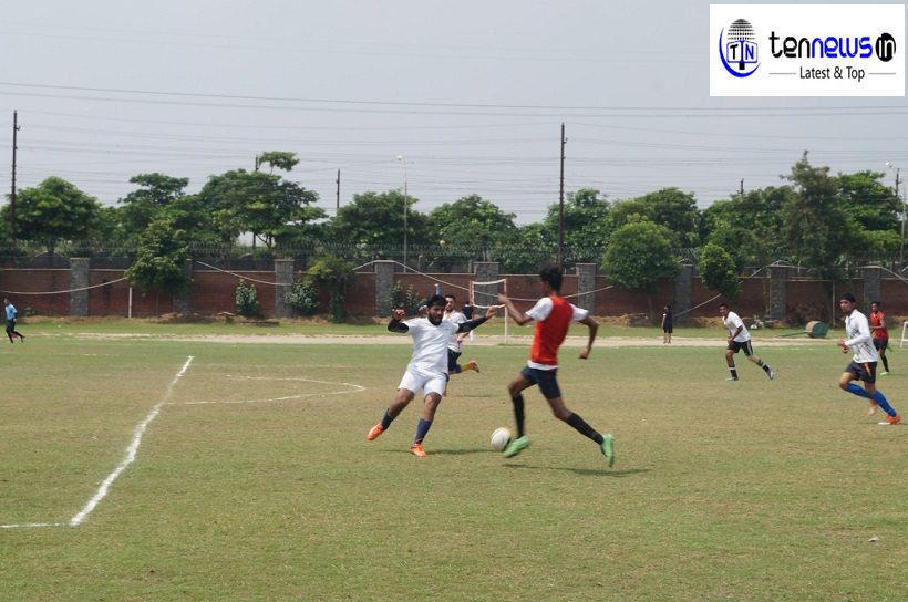 Football match between AIB Team and ASAP & ASD Team