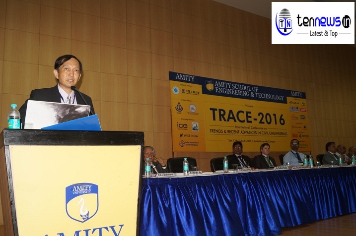 Prof Sung Chi Hsu addressing the gathering