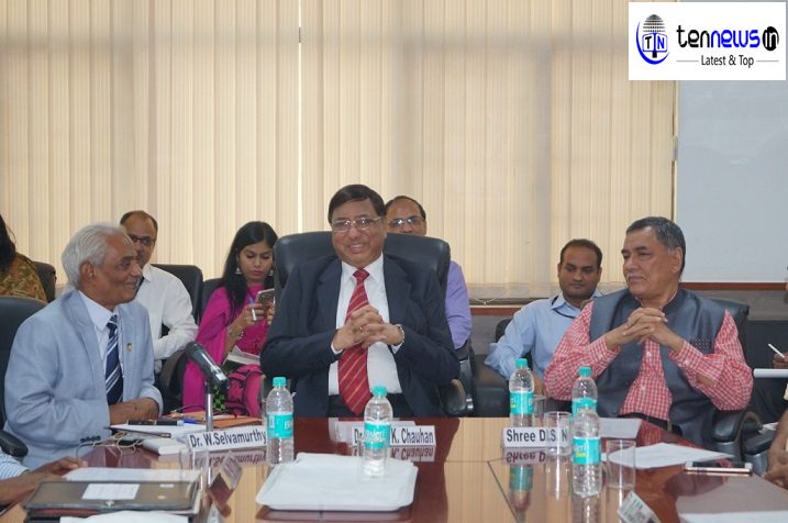 discussinon-at-amity-from-l-r-dr-w-selvamurthy-dr-ashok-k-chauhan-and-mr-d-s-negi
