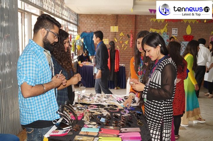 student-at-amity-diwali-mela