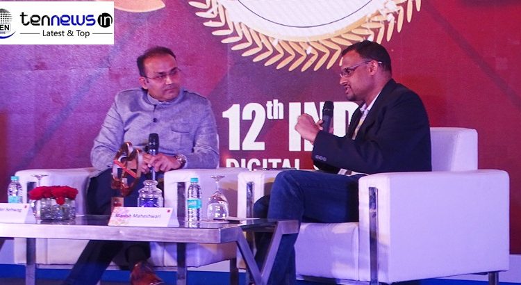 I am doing same thing on Twitter what I previously used to do in Dressing Room : Virender Sehwag!