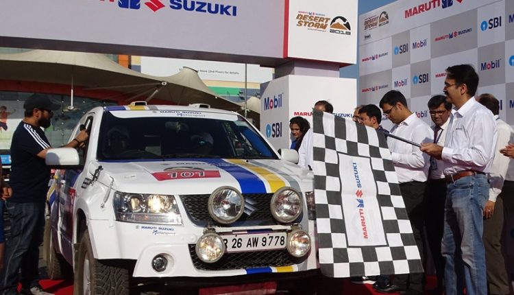 16th edition of Maruti Suzuki Desert Storm flagged off from The Great India Place Noida mall today!