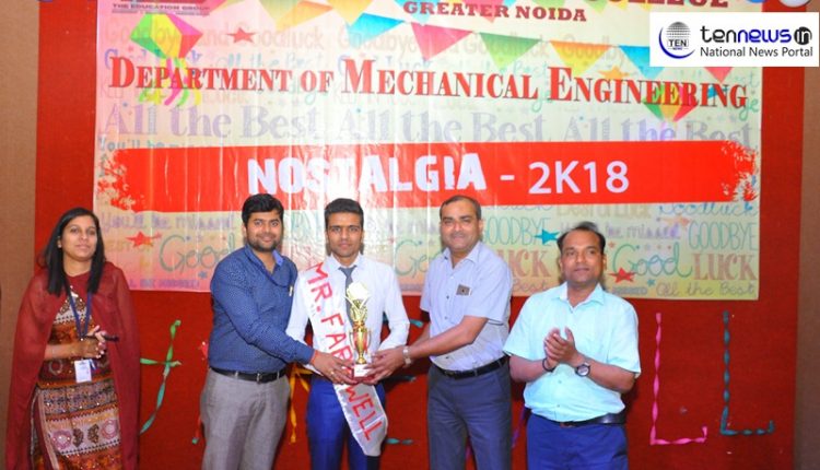 Farewell Ceremony organized art ITS Engineering College, Greater Noida!