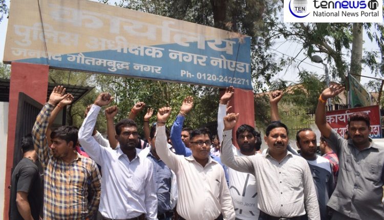 Salary not paid for nine months, PCR drivers go on strike