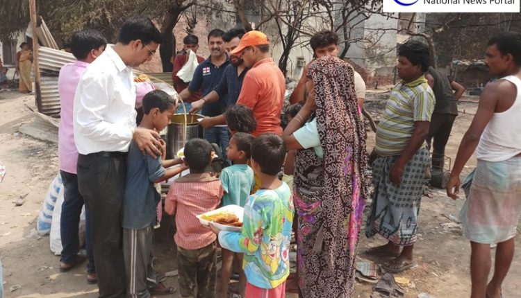 Noida's Fire gutted shunties live on hope of humanity