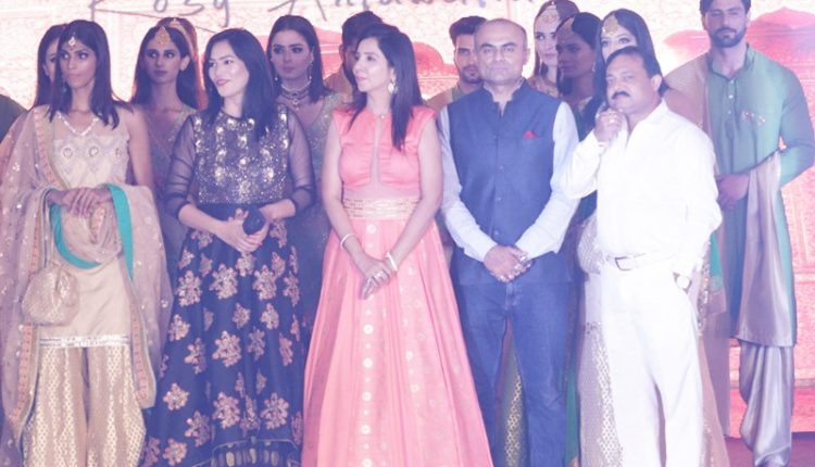Models hit the Runway in Designer Rosy Ahluwalia's Fashion Show 'Khadi in Bridal Couture'