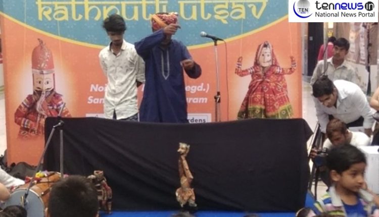 Traditional Rajasthani kathputli Dance (Puppets Show) wins heart of Noida People
