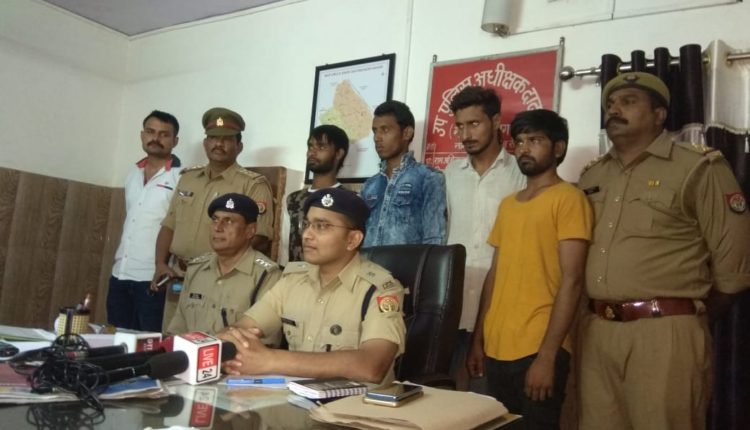 Four held for demanding ransom from Dadri based medical shop owner