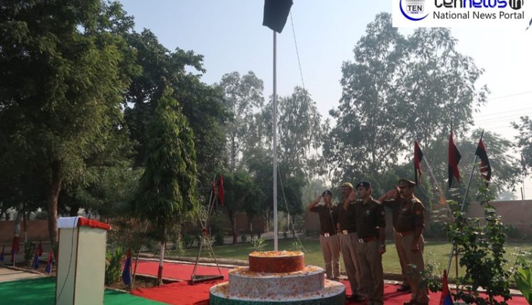 GBN SSP hosted flag at reserve police line on the occasion of Police Flag Day