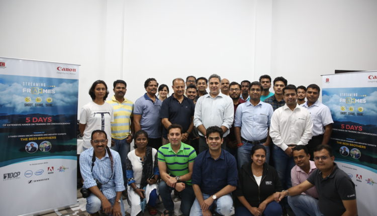Canon India hosts third chapter of its unique cinematography training ‘Streaming Frames’ in Andaman & Nicobar