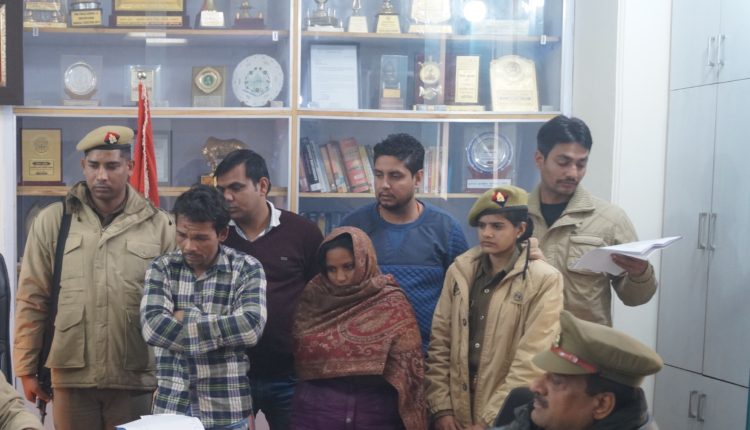 ग्रेटर नोएडा पुलिस ने जहरखुरानी गिरोह का किया पर्दाफाश, महिला समेत एक आरोपी गिरफ्तार