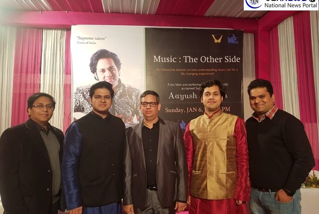 Aayush Mohan, The Sarod Maestro, Performed At Vidyamandir Classes, Noida