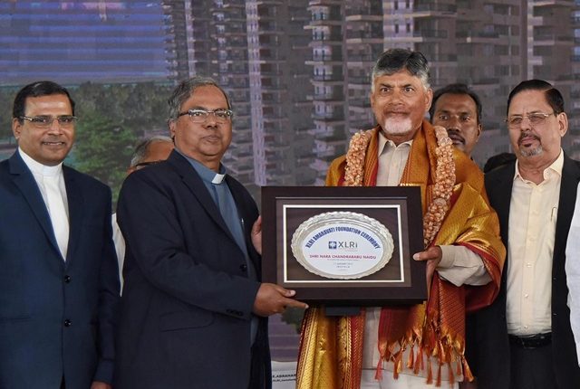 Xavier School of Management, India’s premier B-School, laid the Foundation Stone for XLRI Amravati