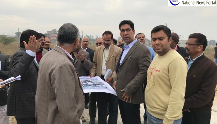 GNIDA CEO, Narendra Bhooshan, Inspected Gr Noida West Sec 2 & 3, Orders to solve problems