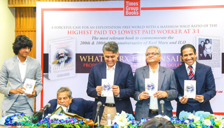 Malay & Arindam Chaudhuri’s new book ‘What Marx Left Unsaid’ released today