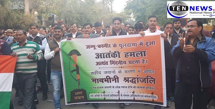 Noida Authority Employees Association pledges one day salary for Pulwama martyrs
