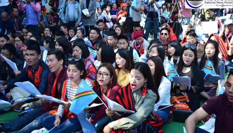 Global Naga Mass Rally held in National Capital for Immediate Indo-Naga Political Solution