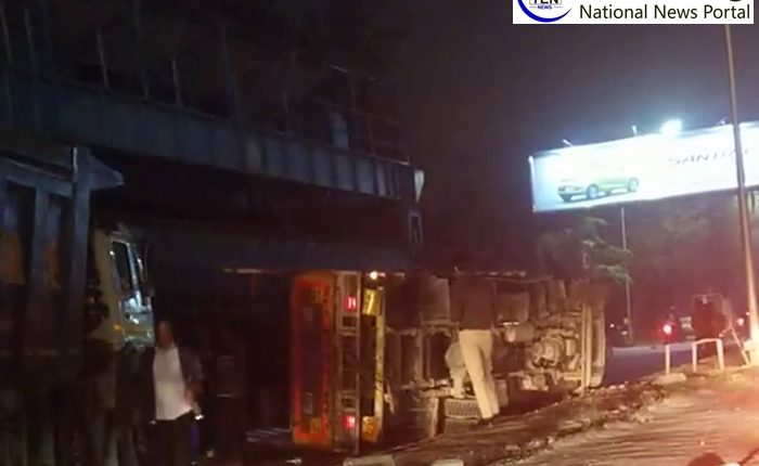 Truck Full of Devotees Collided With Divider in Noida, 14 Injured, 1 in Serious Condition