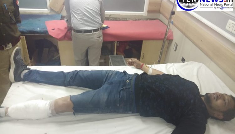 Gangster, carrying Rs 50 thousand reward, held by Noida Police in an Encounter