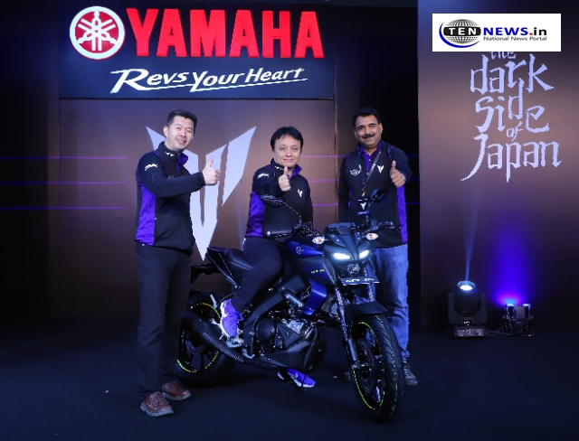 Yamaha unleashed the new Bike MT-15 , Ex showroom price 1.36 lakh
