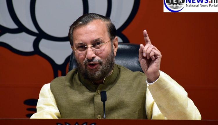 Union Minister Prakash Javedkar slams Congress for using inappropriate words for Prime Minister