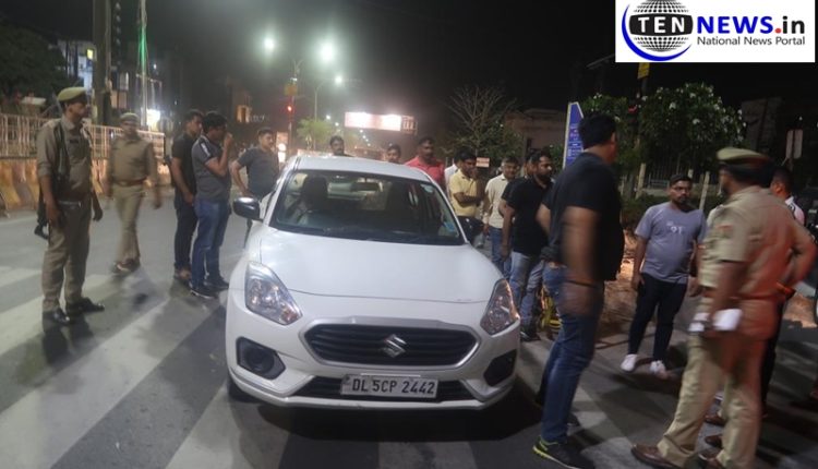 Car of Union Minister JP Nadda's OSD looted in Delhi, Catched by Noida Police | Ten News | Noida