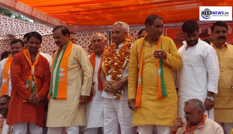 नरेंद्र भाटी के भाई बिजेंद्र भाटी ने थामा बीजेपी का दामन, नरेंद्र भाटी भी जल्द लेंगे बीजेपी की शरण