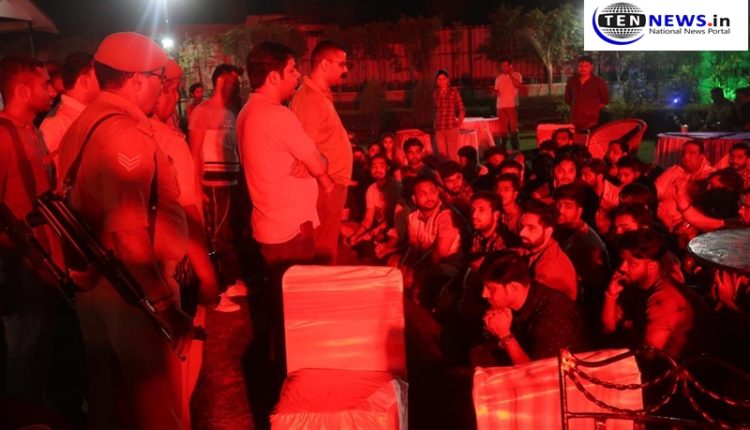Massive rave party raided in Noida, over hundred boys-girls arrested