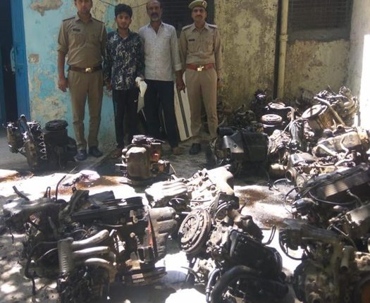 वाहन चोर गिरोह का भंडाफोड़, अब तक दिल्ली-एनसीआर में 200 से अधिक गाड़ियों पर कर चुके हैं हाथ साफ़