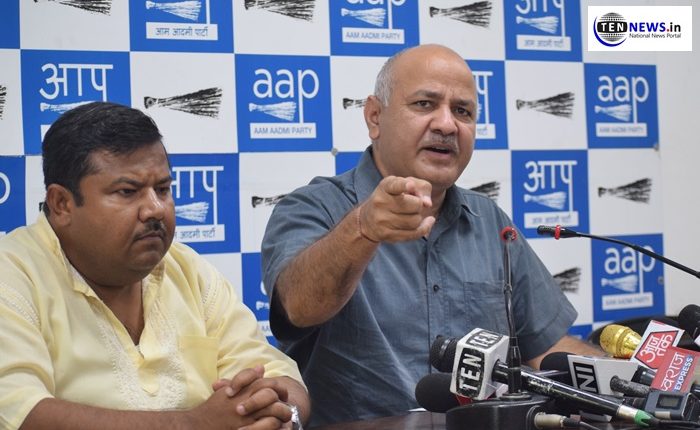 जेपी नड्डा के ब्यान पर मनीष सिसोदिया ने किया पलटवार , दी खुली चुनौती