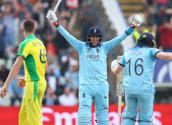 England hammers Australia by 8 wickets, March into final of Cricket World Cup 2019