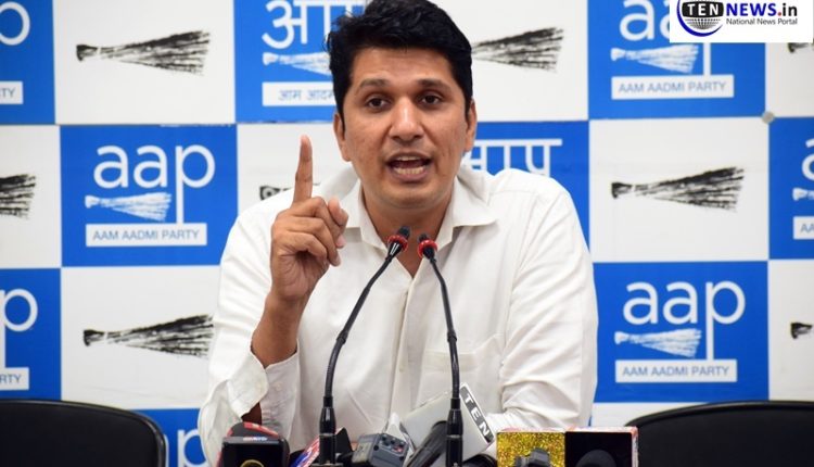 डेल्ही से दिल्ली के नाम बदलने को लेकर आप पार्टी ने बीजेपी को घेरा , कहा Goel के स्थान पर GOYAL क्यों नहीं?