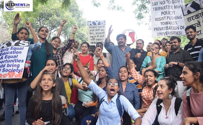 DUTA & Teachers march against National Education Policy 2019 and for one-time Regulation for Absorption