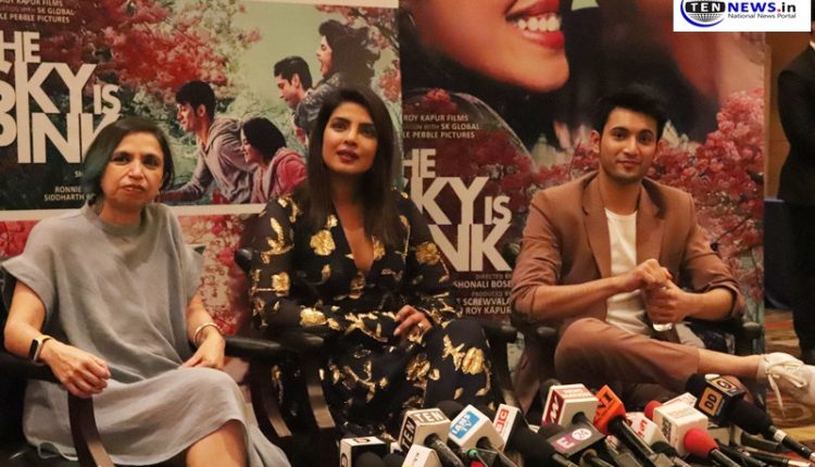 Priyanka Chopra arrives in Delhi along with Director Shonali Bose to promote 'The Sky is Pink'