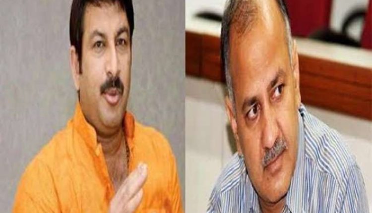 Manish-siodia-files-case-against-manoj-tiwari
