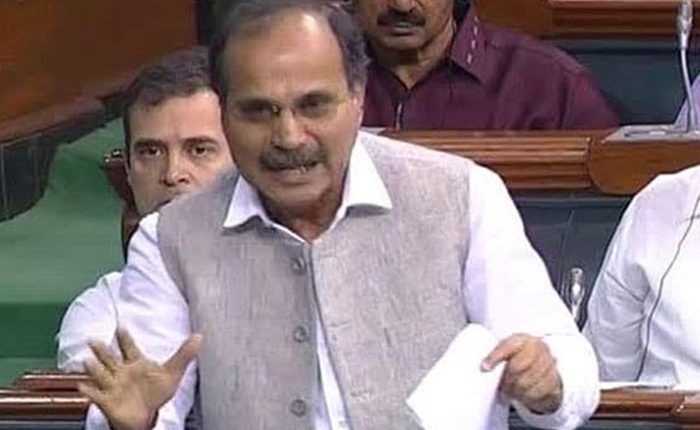 "Are we scared of China?" asks Adhir Ranjan Chowdhury in Lok Sabha