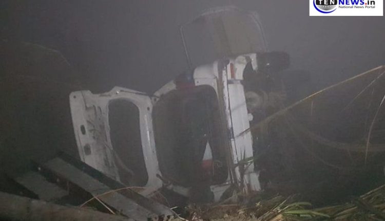 6 persons died in an accident in Greater Noida due to dense flog