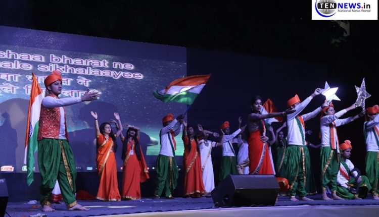 1050 students performed at 10th annual celebration of Bhaurav Devras Saraswati Vidya Mandir