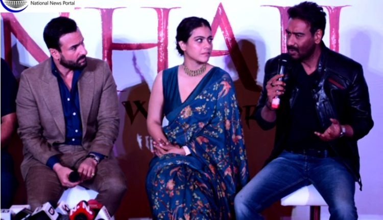 'Tanhaji: The Unsung Warrior' Starcast spotted in Delhi for the launch of 2nd Movie Trailer